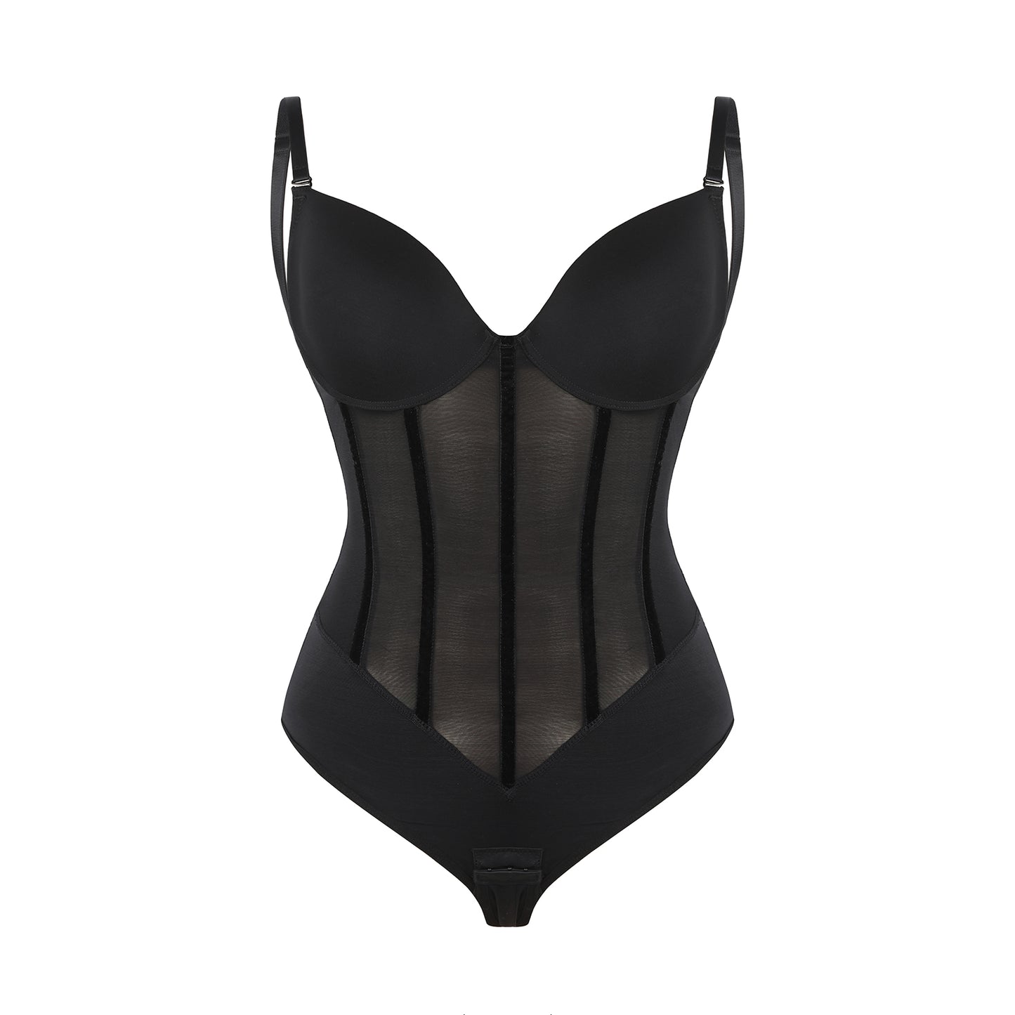 Body a corsetto schiena scoperta