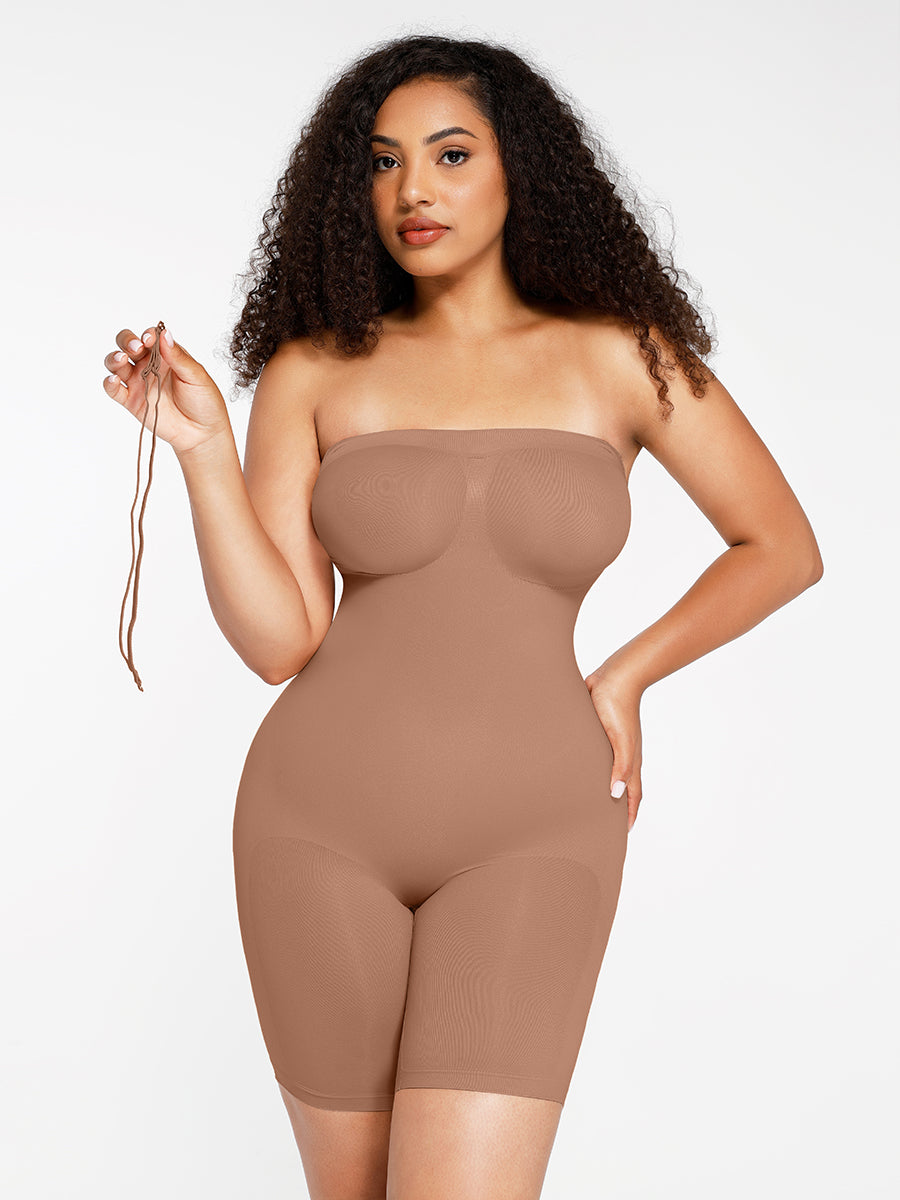 Sottoveste modellante con spalline rimovibili