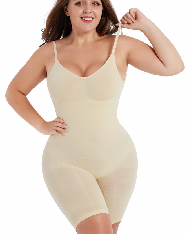 Tutina sottoveste modellante con la schiena scoperta