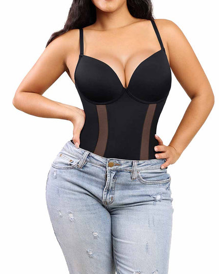 Body modellante a corsetto