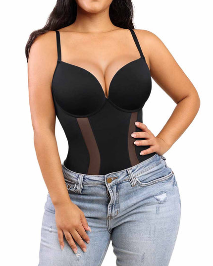Body modellante a corsetto