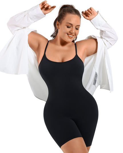 Tutina modellante con spalline regolabili