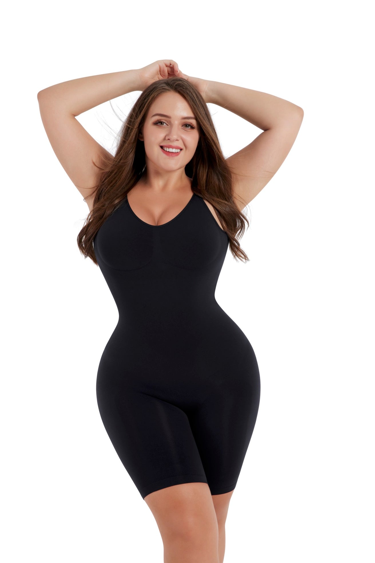 Tutina sottoveste modellante con la schiena scoperta