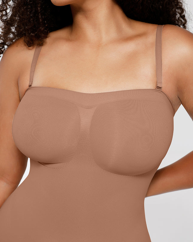 Sottoveste modellante con spalline rimovibili