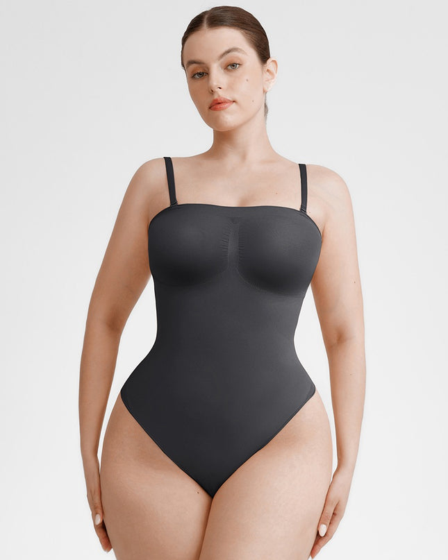 Body modellante con spalline rimovibili