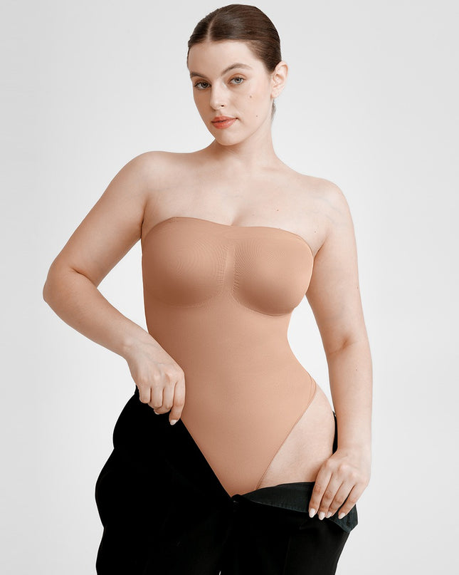Body modellante con spalline rimovibili