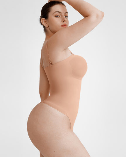 Body modellante con spalline rimovibili